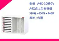 在飛比找Yahoo!奇摩拍賣優惠-∮出現貨∮ 運費150元 樹德 A4X-109P2V A4X