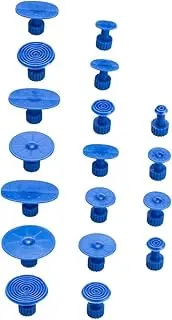 JECOMPRIS 18pcs Car Dent Removal Tool Efficient Auto Repair Gaskets for Hail Damage Door Dings Safe Paint Friendly Design Easy Use for Surface Repairs