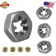 Versatile 1-1/2" Hex Rethreading Die - No Special Holder Needed for Easy Use