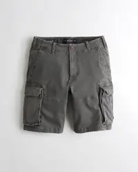 在飛比找Yahoo!奇摩拍賣優惠-Hollister Cargo Shorts 海鷗 灰色 工