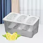 Chilled Condiment Server Tray Removable Containers for Salad Buffet Hotel