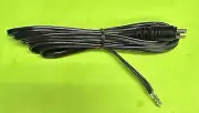 7ft Black 3-Pin Replacement Cord For Plug-In Transformer