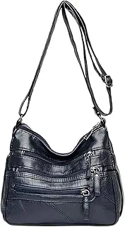 [Generic] Crossbody Purses For Women Casual Adjustable Strap Shoulder Bag Ladies Leather Bag Shoulder Tote Bag for Women