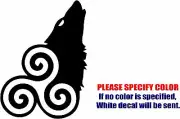 TEEN Wolf Hale Pack Graphic Die Cut decal sticker Car Truck Boat Window Wall 12"