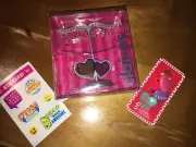 Claire’s Valentines Dangle Earring Jewelry Holder Ring Lot Justice Stickers