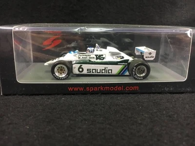 Brand New Unopened Spark 1 43 Williams FW08 1982 F1 German GP 3rd Place 6 K. Ros