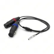 ARRI ALEXA Mini/RED KOMODO-X/V-RAPTOR XL Cable 00B 5 Pin To 2 * XLR 3Pin Female