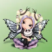 Jasmine Becket-Griffith JBG NIGHTMARE BEFORE CHRISTMAS - JACK Fairy Figurine NEW