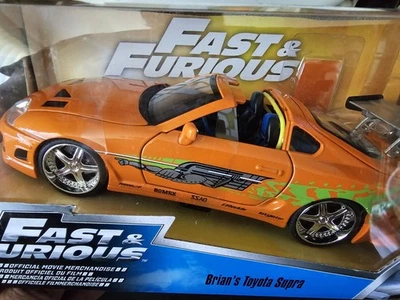 Jada Toys Fast & Furious, Brian's Toyota Supra 1/24 Diecast