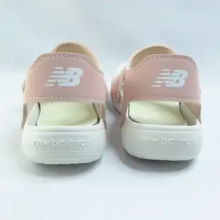 New Balance 809 中童 護趾涼鞋 寬楦 魔鬼氈 YT809PS 水晶粉【iSport愛運動】