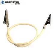 Dental Bib Clips Cord Flexible Tubes Napkin Holder White Color
