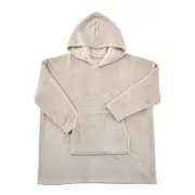 MyHouse Cosy Sherpa Hooded Blanket - Natural