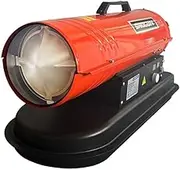 Industrial Fan Heater Diesel Kerosene Portable Space Warm Forced Hot Air Blower 28KW for Workshop Warehouse Shed Garage Greenhouse Office Fast Heating