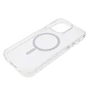 iPhone 14 Pro Max Heavy Duty Shiny Glitter Clear Case Cover - Scratch Resistant, MagSafe Compatible, Screen & Camera Lens Protection- Shiny Clear
