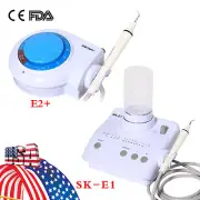 FDA Portable Dental Ultrasonic Piezo Scaler + Handpiece 5*Tips fits Cavitron/EMS