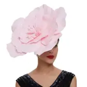 Big Flower Fascinator Headband Flower Fascinator Hat Large Flower Hat