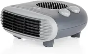 WL44004DT 2000W Portable Flat Fan Heater with 2 Heat Settings and Overheat Protection, Dark Titanium