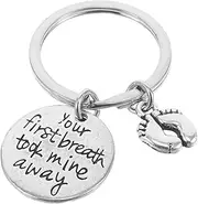 [SWOOMEY] Foot Keychain Charm Intricate Decor for Mother Day Special Occasions Symbolizing Family Foot Accessory for Women
