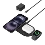 3-in-1 Magnetic Wireless Charging Pad with Qi2 15W