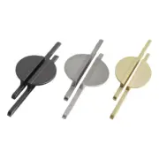 Light Luxury Cupboard Pulls Zinc Alloy Cabinet Drawer Pulls Semi-circular Handle