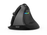 M618 Mini Ergonomic Mouse Gaming Wireless Vertical Mouse Bluetooth 2.4GHz RGB Rechargeable Silent Mice for Office