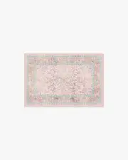 60' x 90' | Machine Washable Runner Rug | Kid & Pet Friendly | Indoor Rug | Fit For A Queen Soft Rose Rug by Bridgerton | Ruggable