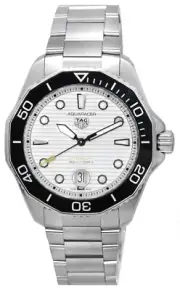 TAG Heuer Aquaracer WBP201C.BA0632 Automatic Men's Watch 43mm Silver Dial 300M