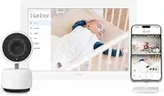 Harbor Smart Baby Monitor with 10” Tablet - The Most Reliable Way to Monitor Your Baby with or Without Internet - Private & Secure - Travel Friendly - Supports 2+ Cameras - Lifetime Membership