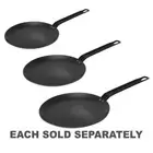 Pyrolux Blue Steel Crepe Pans Excellent Heat Conductor High Density Metal