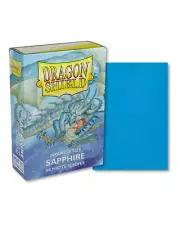 (60-Pack) Dragon Shield Card Sleeves SAPPHIRE MATTE Small/Mini Size Japanese