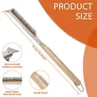 21 Inch Pizza Oven Brush with Long Handle Practical Pizza Stone Scraper bejVs