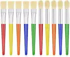 10Pcs Paint Brushes for Kids Kids Paint Brushes Toddler Large Chubby Paint Brush