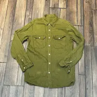 在飛比找蝦皮購物優惠-Levi’s 綠色襯衫 休閒襯衫 195730163
