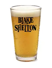 Blake Shelton - Country - Rock - 16oz Pint Beer Glass Pub Barware Seltzer Liquor