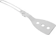 Camping Spatula Folding Barbeque Grill Shovel Frying Stainless Steel Outdoor Cooking Utensil Compact Portable Design for Outdoor Barbecue Camping and Home Use