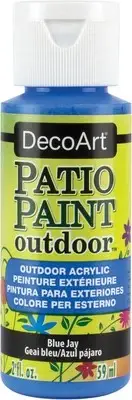 DecoArt Patio Paint 2oz-Blue Jay DCP-76