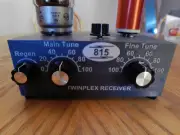 815 TWINPLEX REGENERATIVE RECEIVER (545 KHZ TO 16.0 MHZ)