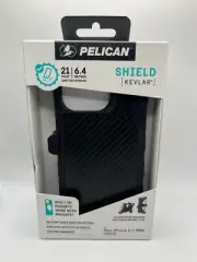Pelican Shield Magsafe Case With Clip Holster for iPhone 15 Pro (6.1") Kev-lar