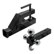 Extreme Max Other RV Acessories Clamp-On Tractor Receiver Adapter W/ Tow Hook