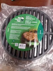 Big Green Egg 10" Cast Iron Cooking Grate For Mini Egg 113870 New