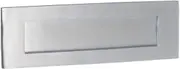 Tradco 1360SC Letter Plate Satin Chrome 300x100mm