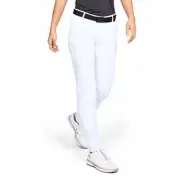Under Armour Women's Golf Links Fitted Pant White SZ 0 1326934-100