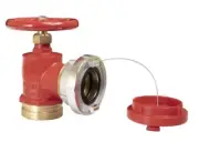 STORZ Hydrant Landing Valve 80mm RG/BSP Female Inlet 65mm with Blanking Cap NSW