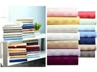 Cushy Bedding Set 7 PCs 1000TC Egyptian Cotton AU Emperor Size Solid/Strip Color