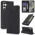 Flip Case For Samsung S25 S24 FE S23 S22 S21 Leather Magnetic Card Wallet Cover