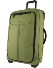[PIERRE CARDIN] Large 72cm Soft-Shell Trolley Case in Olive