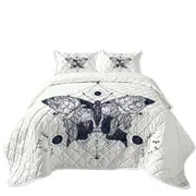 The Death Moth Coverlet