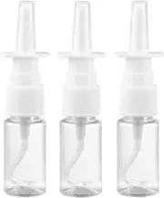 Mebamce 3Pcs Nasal Spray Bottle Mist Spray Bottle Clear Empty Rhinitis Care S...