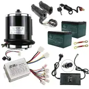 Full Kit 24V 500W Brush Motor,Controller,Battery,charger Ebike ATV Scooter Razor