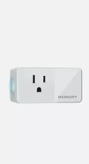 Merkury Innovations Wi-Fi Smart Plug No Hub Required works w/Alexa, Google ™